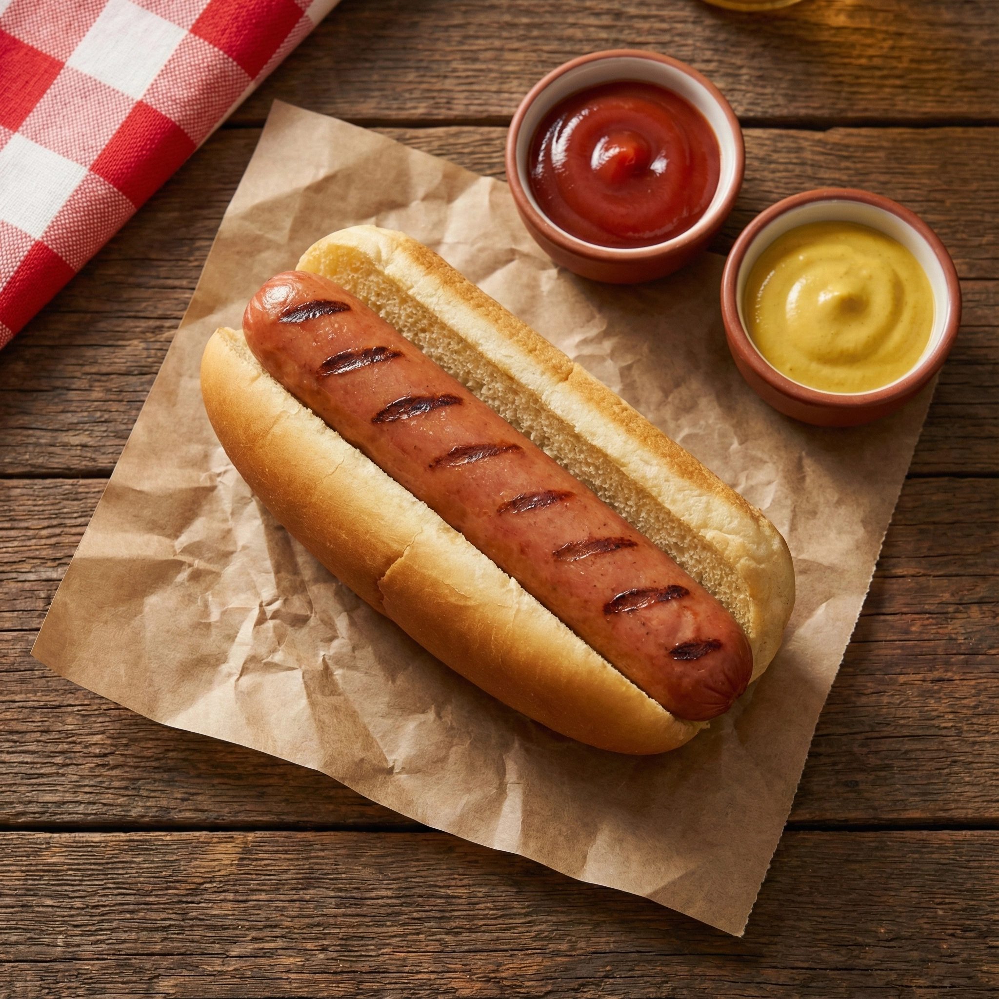Plain Beef Hotdog
